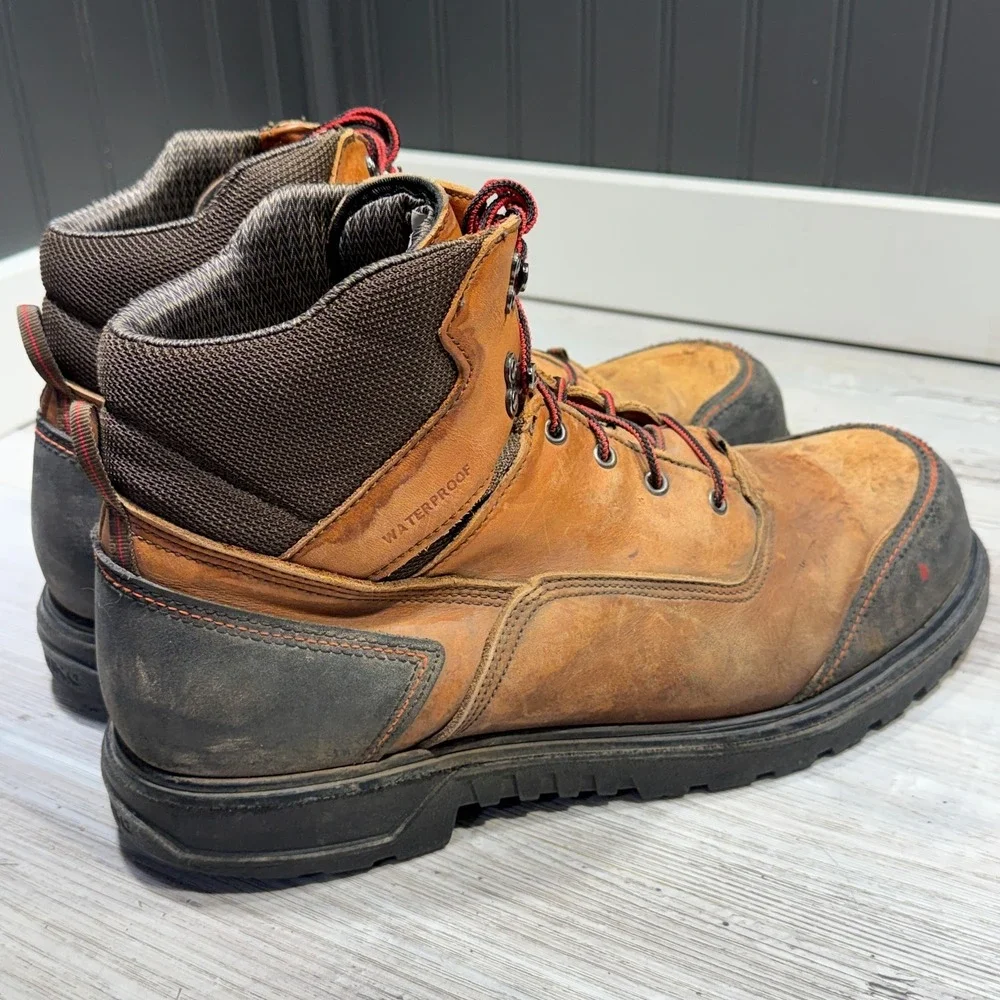 Red Wing‎ 2403 Waterproof Non-Metallic Safety Toe Work Boots - Size 13D USA MADE